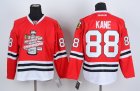 NHL chicago blackhawks #88 kane red[new 2013 Stanley cup champions]