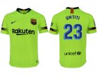 2018-19 Barcelona 23 UMTITI Away Thailand Soccer Jersey