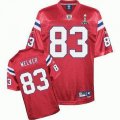 New England Patriots #83 Wes Welker Shadow 2012 Super Bowl XLVI red