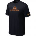 Nike Cincinnati Bengals Authentic Logo T-Shirt black
