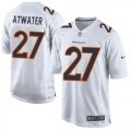 Nike Denver Broncos #27 Steve Atwater White Men Stitched NFL Game Event Jersey