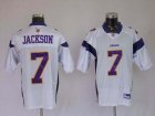 nfl minnesota vikings #7 jackson white