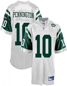 nfl new york jets #10 penningt white