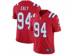 Mens Nike New England Patriots #94 Kony Ealy Vapor Untouchable Limited Red Alternate NFL Jersey