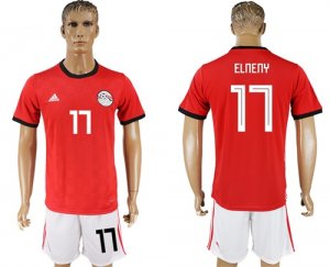 Egypt 17 ELNENY Home 2018 FIFA World Cup Soccer Jersey