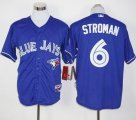 Toronto Blue Jays #6 Marcus Stroman Blue Alternate Cool Base Stitched Baseball Jersey