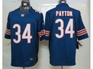 NEW NFL Chicago Bears #34 Walter Payton Blue Jerseys(Limited)