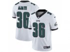 Men Nike Philadelphia Eagles #36 Jay Ajayi White Stitched NFL Vapor Untouchable Limited Jersey