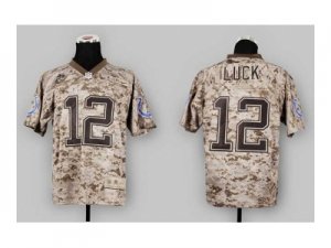 Nike jerseys indianapolis colts #12 luck camo[2013 new Elite][USMC]