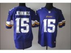 Nike Minnesota Vikings #15 Greg Jennings Purple Jerseys(Elite)