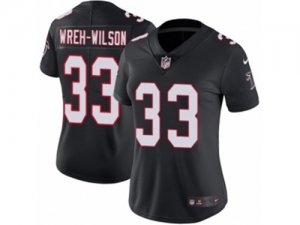 Women Nike Atlanta Falcons #33 Blidi Wreh-Wilson Black Alternate Vapor Untouchable Limited Player NFL Jersey