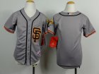 mlb Youth jerseys san francisco giants blank grey