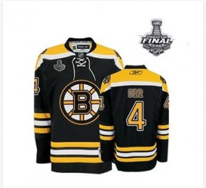 nhl jerseys boston bruins #4 bobby orr black[2013 stanley cup]