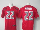 Nike Tampa Bay Buccaneers #22 Doug Martin red Team Color Men's Stitched Jerseys(Elite)