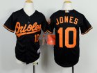 Youth mlb jerseys baltimore orioles #10 jones black