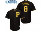 Youth Pittsburgh Pirates #8 Willie Stargell Black Cool Base Stitched MLB Jersey