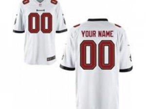 Men\'s Nike Tampa Bay Buccaneers Customized Game White Jerseys (S-4XL)