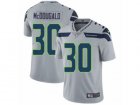Mens Nike Seattle Seahawks #30 Bradley McDougald Vapor Untouchable Limited Grey Alternate NFL Jersey