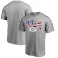 Green Bay Packers Pro Line by Fanatics Branded Banner Wave T-Shirt Heathered Gray