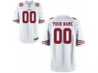 Nike Youth San Francisco 49ers Customized Game White Jersey