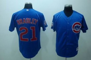 mlb chicago cubs bradley #21 blue