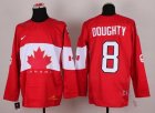 nhl jerseys team canada olympic #8 DOUGHTY red[2014 new]