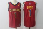 Cleveland Cavaliers #1 Derrick Rose Red Nike Jersey