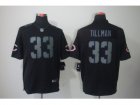 Nike NFL Chicago Bears #33 Charles Tillman Black Jerseys(Impact Limited)