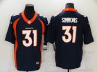 Nike Broncos #31 Justin Simmons Navy Vapor Untouchable Limited Jersey