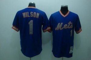 mlb new york mets #1 wilson m&n blue