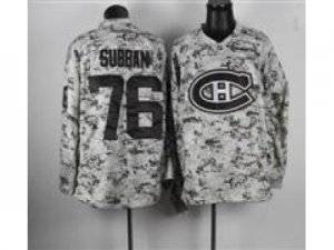 NHL Montreal Canadiens #76 Subban Camo Jerseys