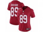 Women Nike New York Giants #89 Mark Bavaro Vapor Untouchable Limited Red Alternate NFL Jersey