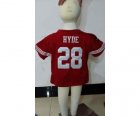 Nike kids jerseys san francisco 49ers #28 hyde red[nike]