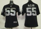 Women Nike Oakland Raiders #55 McCLAIN black Jersey