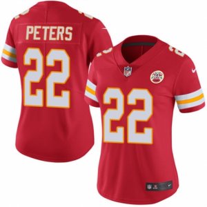 Women\'s Nike Kansas City Chiefs #22 Marcus Peters Limited Red Rush NFL Jersey