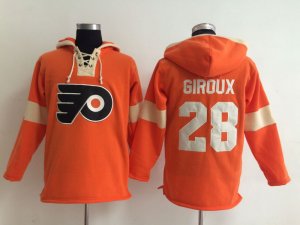 NHL philadelphia flyers #28 giroux orange jerseys[pullover hooded sweatshirt]