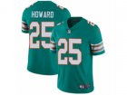 Nike Miami Dolphins #25 Xavien Howard Vapor Untouchable Limited Aqua Green Alternate NFL Jersey