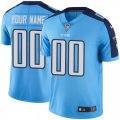 Mens Nike Tennessee Titans Customized Light Blue Team Color Vapor Untouchable Limited Player NFL Jersey