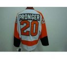 nhl philadelphia flyers #20 pronger white winter classic