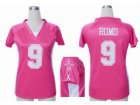 Nike Women Dallas cowboys #9 Tony Romo pimk jerseys[draft him ii top]