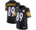 Men Nike Pittsburgh Steelers #89 Vance McDonald Black Team Color Vapor Untouchable Limited Player NFL Jersey