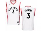 Men Adidas Toronto Raptors #3 OG Anunoby Swingman White Home NBA Jersey