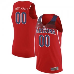 Arizona Wildcats Red Mens Custom College Basketball Jersey