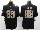 Nike Chicago Bears #89 mike ditka Black Salute to Service Jerseys(Limited)