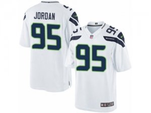 Mens Nike Seattle Seahawks #95 Dion Jordan Limited White NFL Jersey
