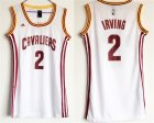 Cavaliers #2 Kyrie Irving White Women Swingman Jersey