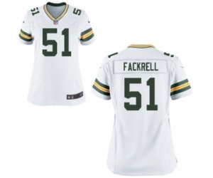 Women\'s Nike Green Bay Packers #51 Kyler Fackrell White NFL Jersey