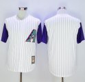 Arizona Diamondbacks Blank White Hall Of Fame Cool Base Stitched Baseball Jersey