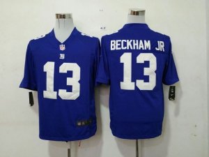 Nike New York Giants #13 Odell Beckham Jr Blue jerseys(Game)