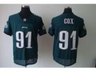 nike nfl jerseys philadelphia eagles #91 cox green[Elite]